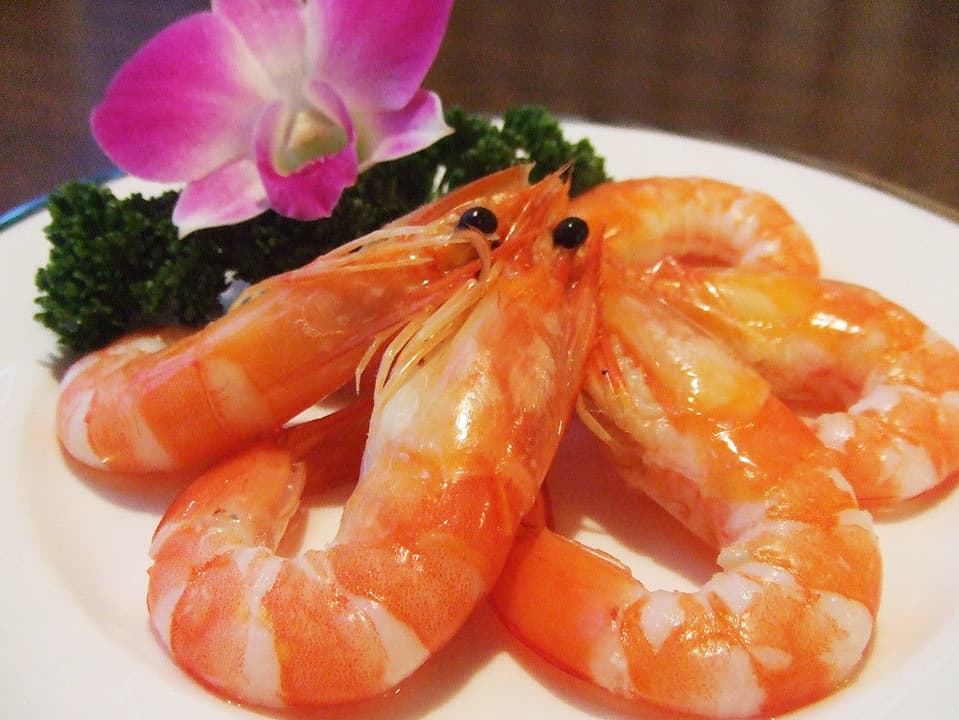 富士市の中国料理ゆあんの海老の香り漬けの画像