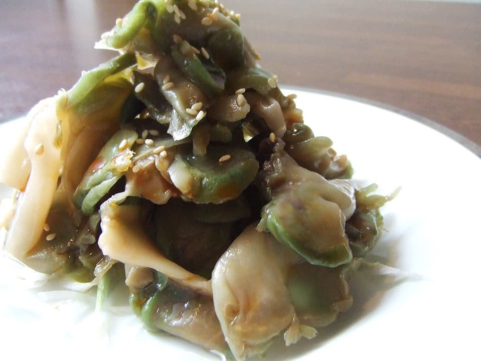 富士市の中国料理ゆあんのザーサイの画像
