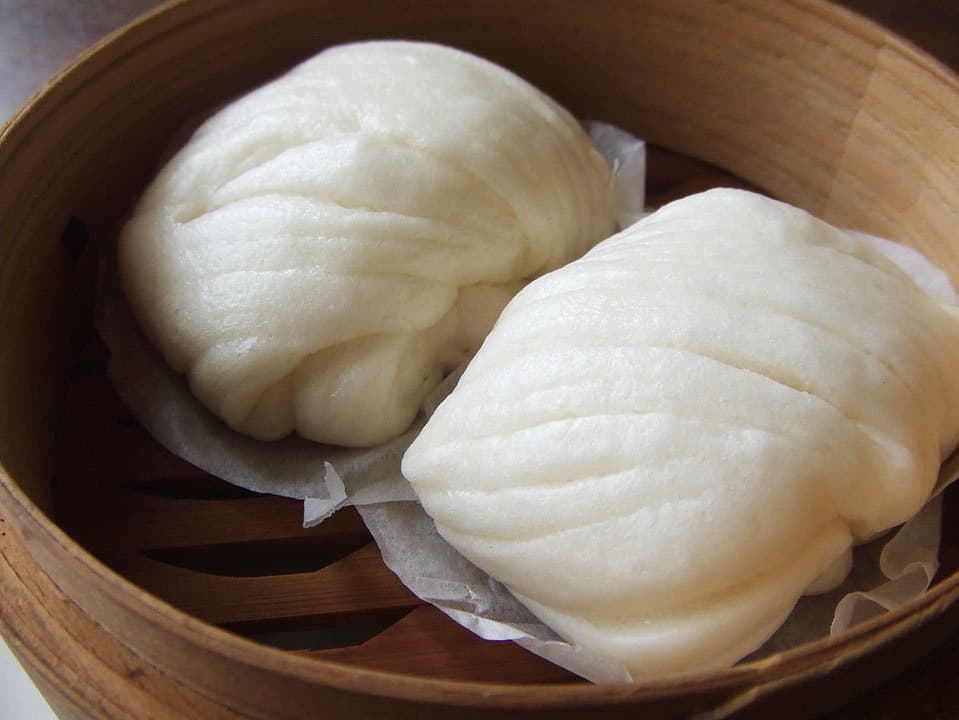 富士市の中国料理ゆあんの蒸しパンの画像