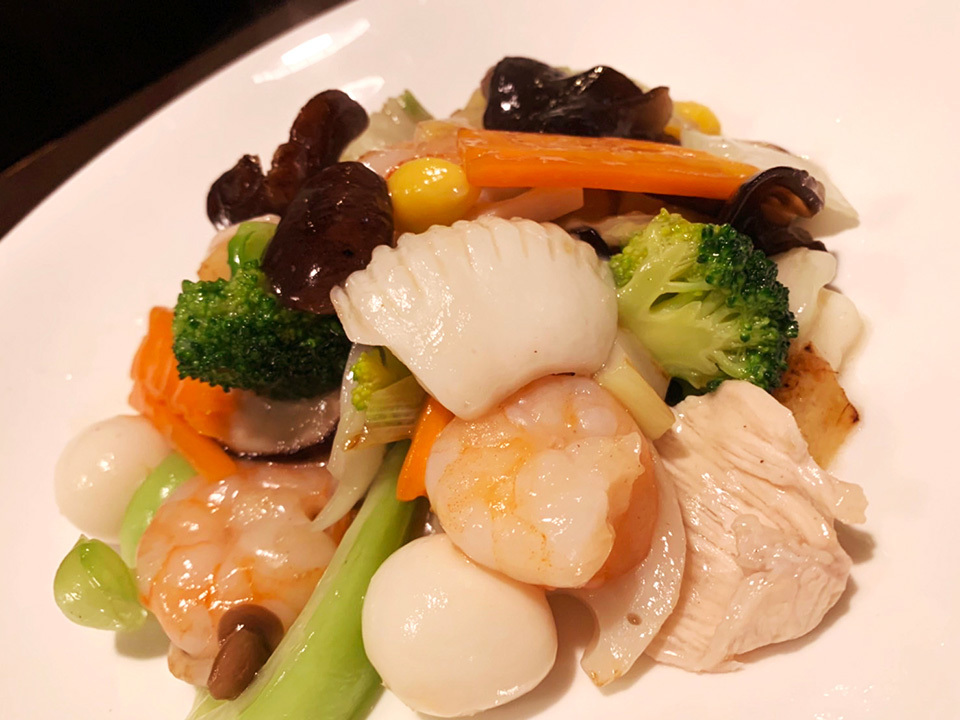 富士市の中国料理ゆあんの五目野菜炒めの画像